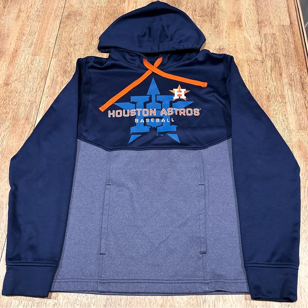 Houston Astros Fanatics Call the Shots Navy Men's‎ Pullover  Hoodie Size Small - Picture 5 of 9